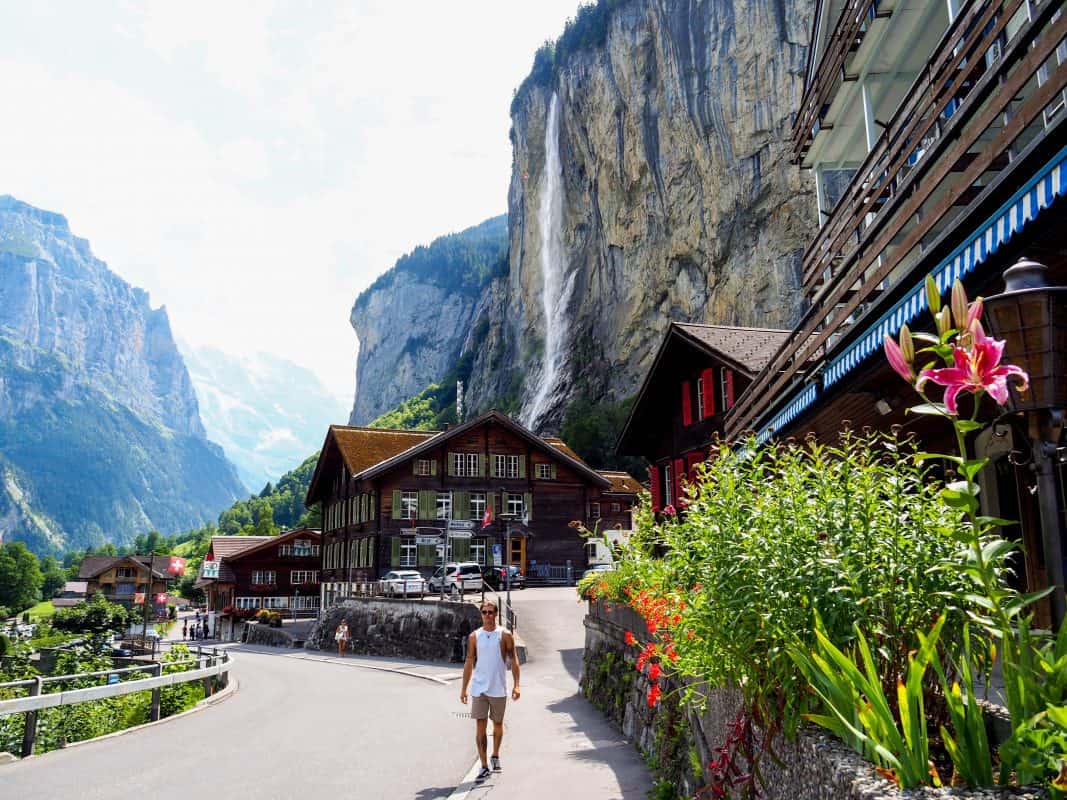 interlaken to lauterbrunnen swiss travel pass