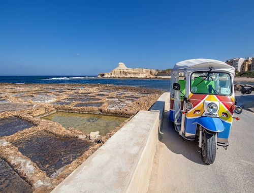 Gozo Island Tuk Tuk Chauffered Tour
